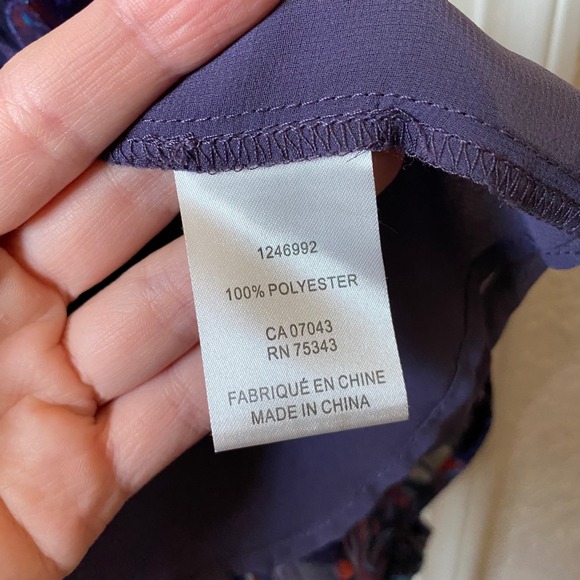 Joie Floral Print Smocked Top Fall Fashion Blouse Dark Academia 70s‎ Inspired - Picture 6 of 7